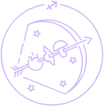Săgetător zodiac sign active